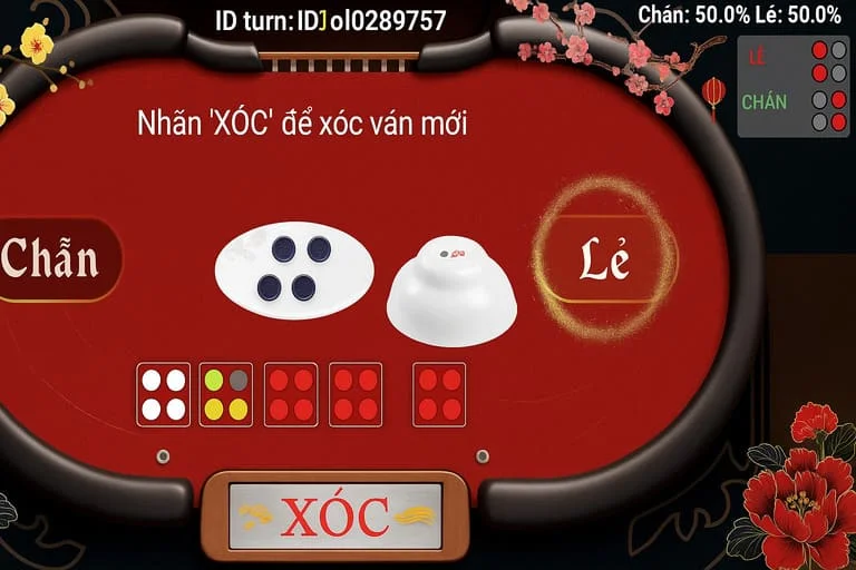 Xóc đĩa online - trò chơi dân gian đổi thưởng trên ứng dụng di động